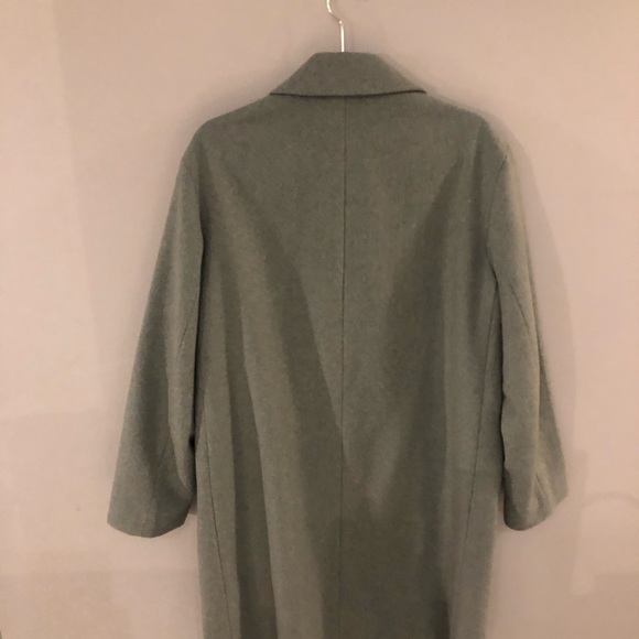 Club Monaco Wool Coat Blue/Green - Picture 6 of 9